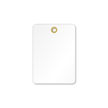 White Vinyl Inspection Blank Tag