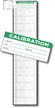 Calibration: ID#/By/Date/Due - Green