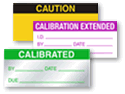 Calibration label legends are instantly searched.