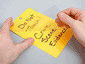 Self-Laminating Tags