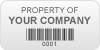 Barcode Asset Labels