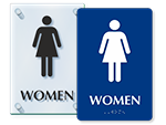Womens Restroom Signs