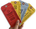 Custom Fire Extinguisher Tags & State Specific Fire Tags