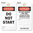 Do Not Start Tags