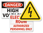 Electrical Safety Signs