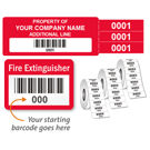 In Stock Barcode Labels