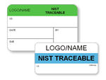 Custom NIST Traceable Labels