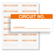 Circuit Number Labels
