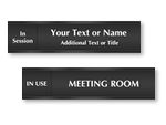 Room In Use privacy Signs