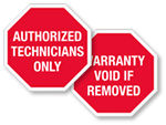 Stop Sign Destructible Labels