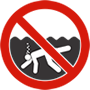 Drowning Hazard Symbol