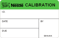 Custom Calibration Labels with Logo
